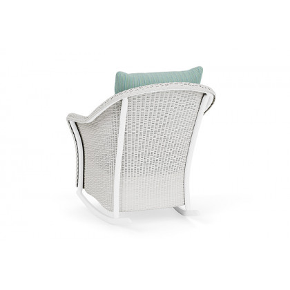 Lloyd Flanders™ Weekend Retreat Lounge Rocker - Matte White, Unearth Dew