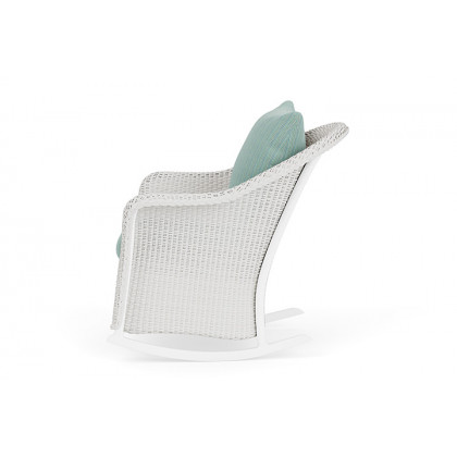 Lloyd Flanders™ Weekend Retreat Lounge Rocker - Matte White, Unearth Dew