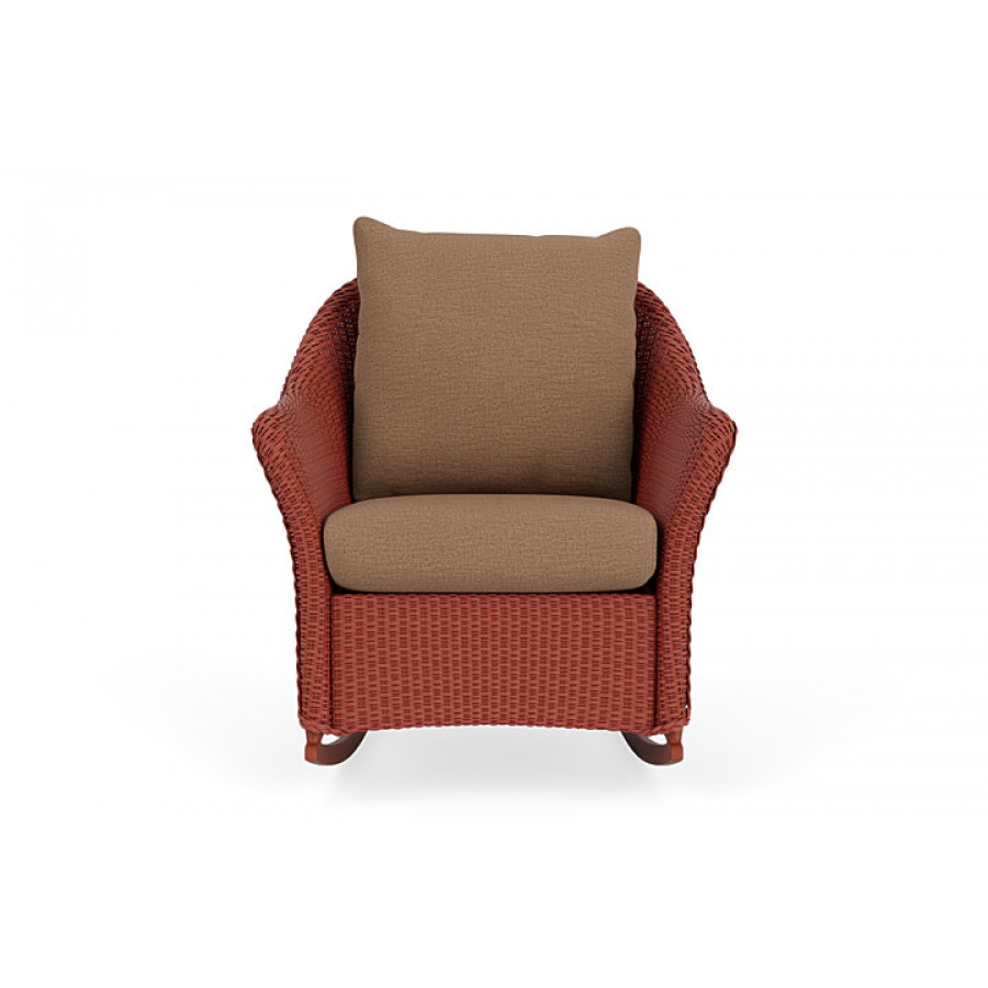 Lloyd Flanders™ Weekend Retreat Lounge Rocker - Terracotta, Canvas Natural