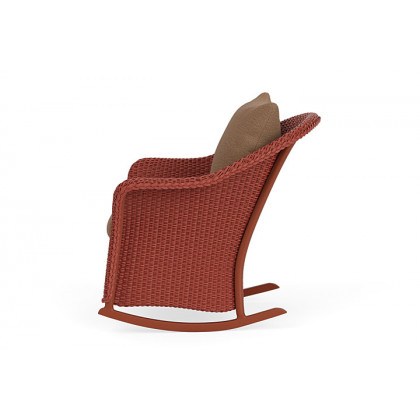 Lloyd Flanders™ Weekend Retreat Lounge Rocker - Terracotta, Canvas Natural