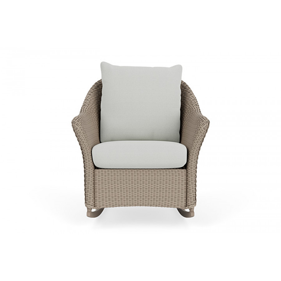 Lloyd Flanders™ Weekend Retreat Lounge Rocker - French Beige, Loveboat Mint