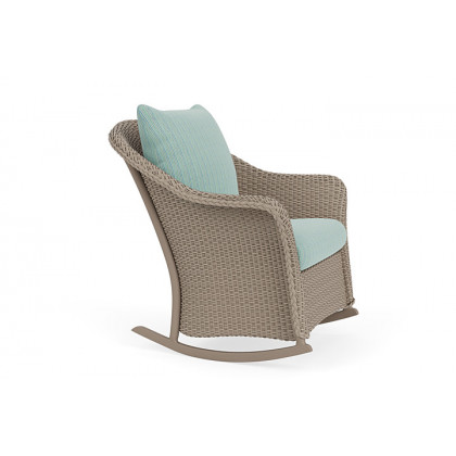 Lloyd Flanders™ Weekend Retreat Lounge Rocker - French Beige, Unearth Dew