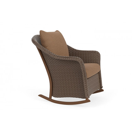 Lloyd Flanders™ Weekend Retreat Lounge Rocker - Bark, Canvas Natural