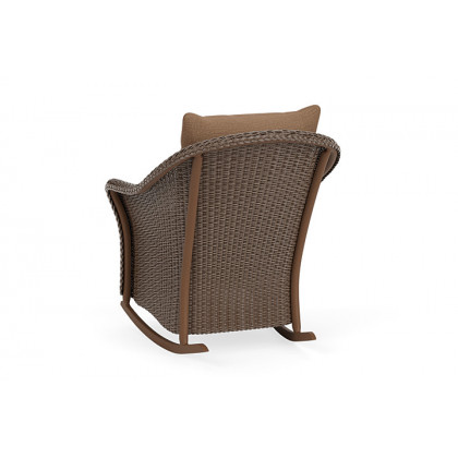 Lloyd Flanders™ Weekend Retreat Lounge Rocker - Bark, Canvas Natural
