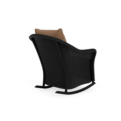 Lloyd Flanders™ Weekend Retreat Lounge Rocker - Ebony, Canvas Natural
