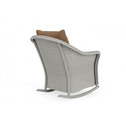 Lloyd Flanders™ Weekend Retreat Lounge Rocker - Platinum, Canvas Natural