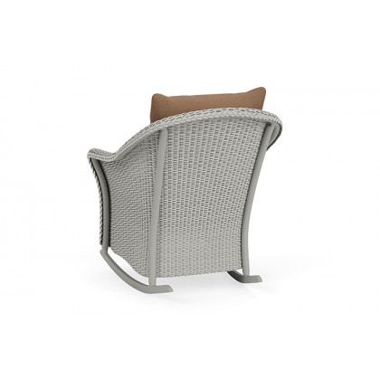 Lloyd Flanders™ Weekend Retreat Lounge Rocker - Platinum, Canvas Natural