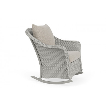 Lloyd Flanders™ Weekend Retreat Lounge Rocker - Platinum, Callen Celadon