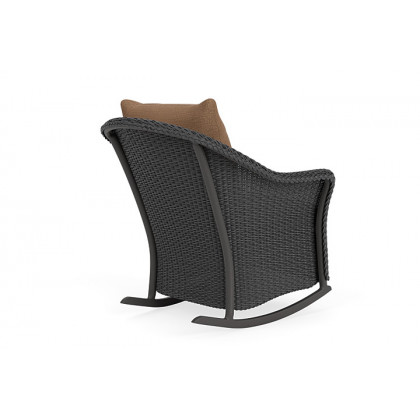 Lloyd Flanders™ Weekend Retreat Lounge Rocker - Charcoal, Canvas Natural