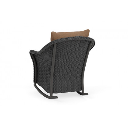 Lloyd Flanders™ Weekend Retreat Lounge Rocker - Charcoal, Canvas Natural
