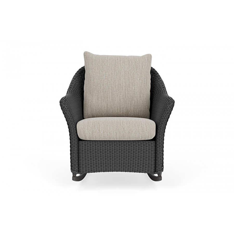 Lloyd Flanders™ Weekend Retreat Lounge Rocker - Charcoal, Callen Celadon