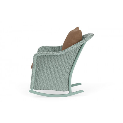 Lloyd Flanders™ Weekend Retreat Lounge Rocker - Sea Glass, Canvas Natural