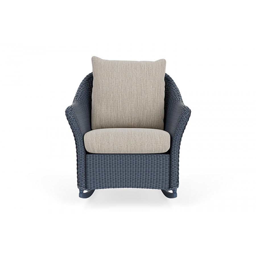 Lloyd Flanders™ Weekend Retreat Lounge Rocker - Denim Blue, Callen Celadon