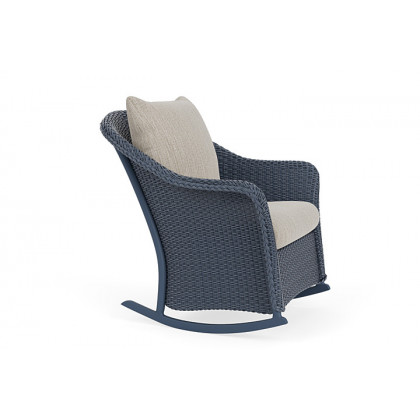 Lloyd Flanders™ Weekend Retreat Lounge Rocker - Denim Blue, Callen Celadon