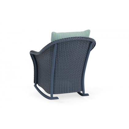 Lloyd Flanders™ Weekend Retreat Lounge Rocker - Denim Blue, Unearth Dew