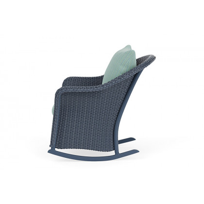 Lloyd Flanders™ Weekend Retreat Lounge Rocker - Denim Blue, Unearth Dew