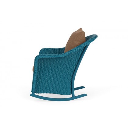 Lloyd Flanders™ Weekend Retreat Lounge Rocker - Peacock, Canvas Natural