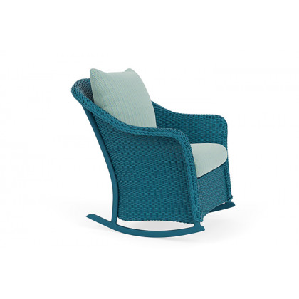 Lloyd Flanders™ Weekend Retreat Lounge Rocker - Peacock, Unearth Dew