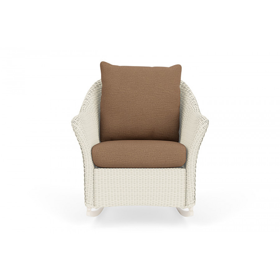Lloyd Flanders™ Weekend Retreat Lounge Rocker - Ivory, Canvas Natural