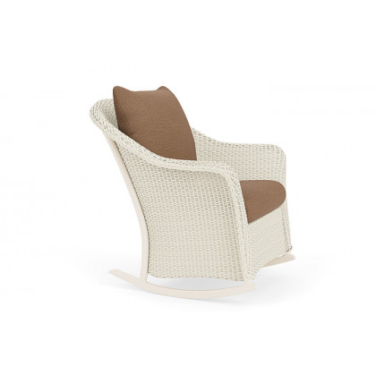 Lloyd Flanders™ Weekend Retreat Lounge Rocker - Ivory, Canvas Natural