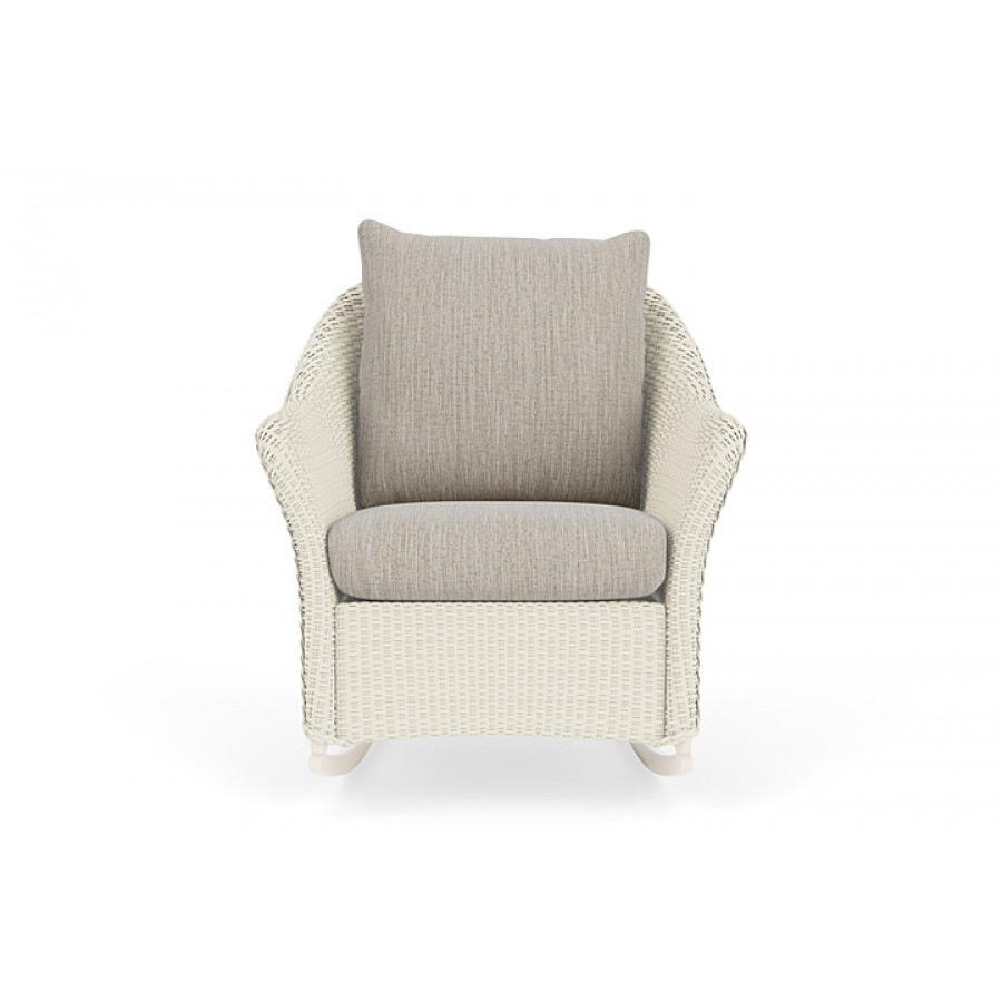 Lloyd Flanders™ Weekend Retreat Lounge Rocker - Ivory, Callen Celadon