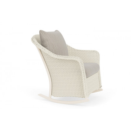 Lloyd Flanders™ Weekend Retreat Lounge Rocker - Ivory, Callen Celadon