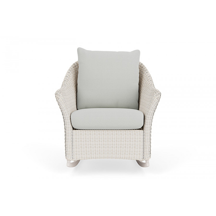 Lloyd Flanders™ Weekend Retreat Lounge Rocker - Antique White, Loveboat Mint