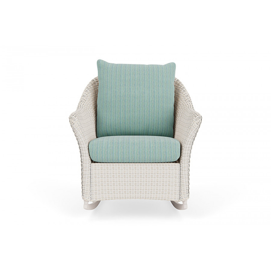 Lloyd Flanders™ Weekend Retreat Lounge Rocker - Antique White, Unearth Dew