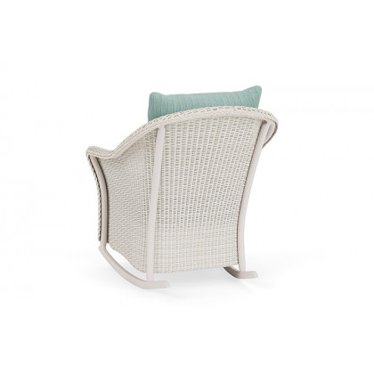 Lloyd Flanders™ Weekend Retreat Lounge Rocker - Antique White, Unearth Dew