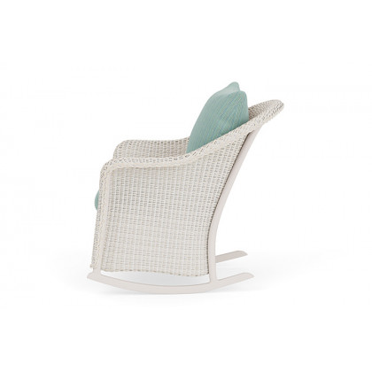Lloyd Flanders™ Weekend Retreat Lounge Rocker - Antique White, Unearth Dew