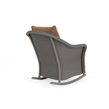 Lloyd Flanders™ Weekend Retreat Lounge Rocker - Pewter, Canvas Natural