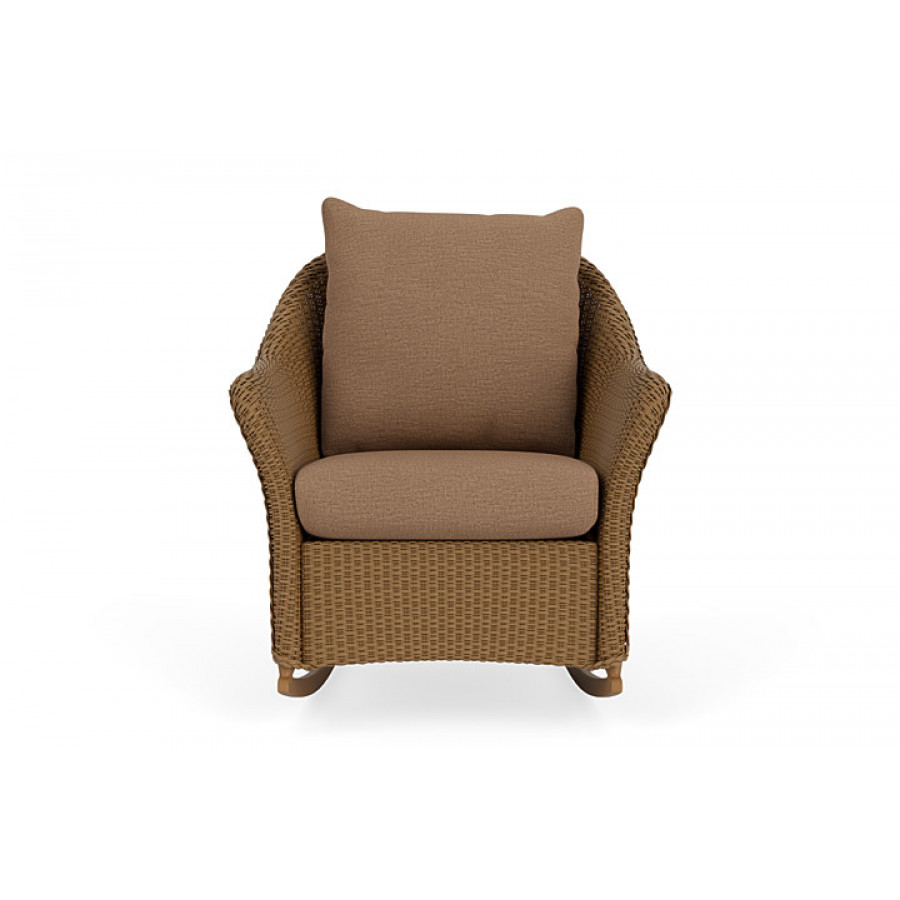 Lloyd Flanders™ Weekend Retreat Lounge Rocker - Hickory, Canvas Natural