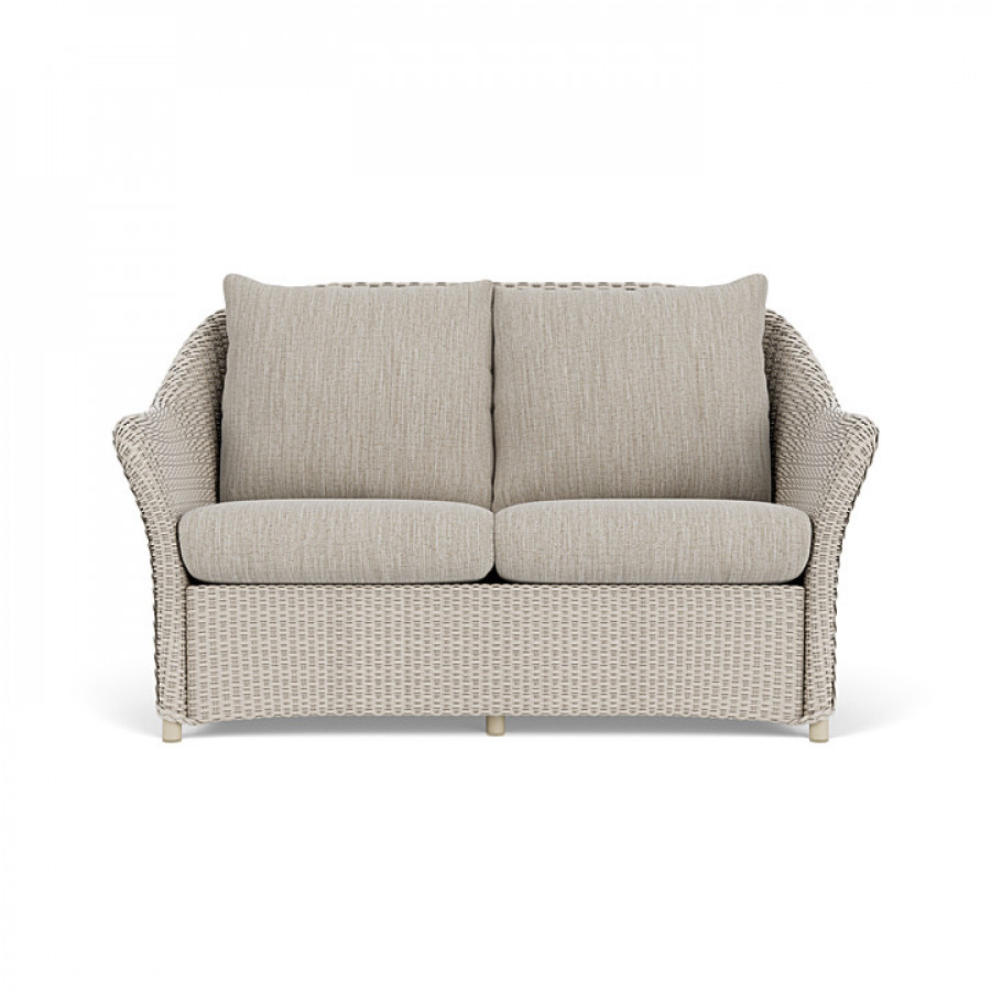 Lloyd Flanders™ Weekend Retreat Loveseat - Linen, Callen Celadon