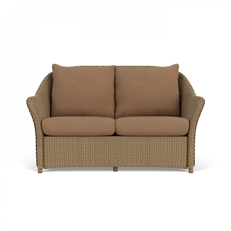 Lloyd Flanders™ Weekend Retreat Loveseat - Fawn, Canvas Natural