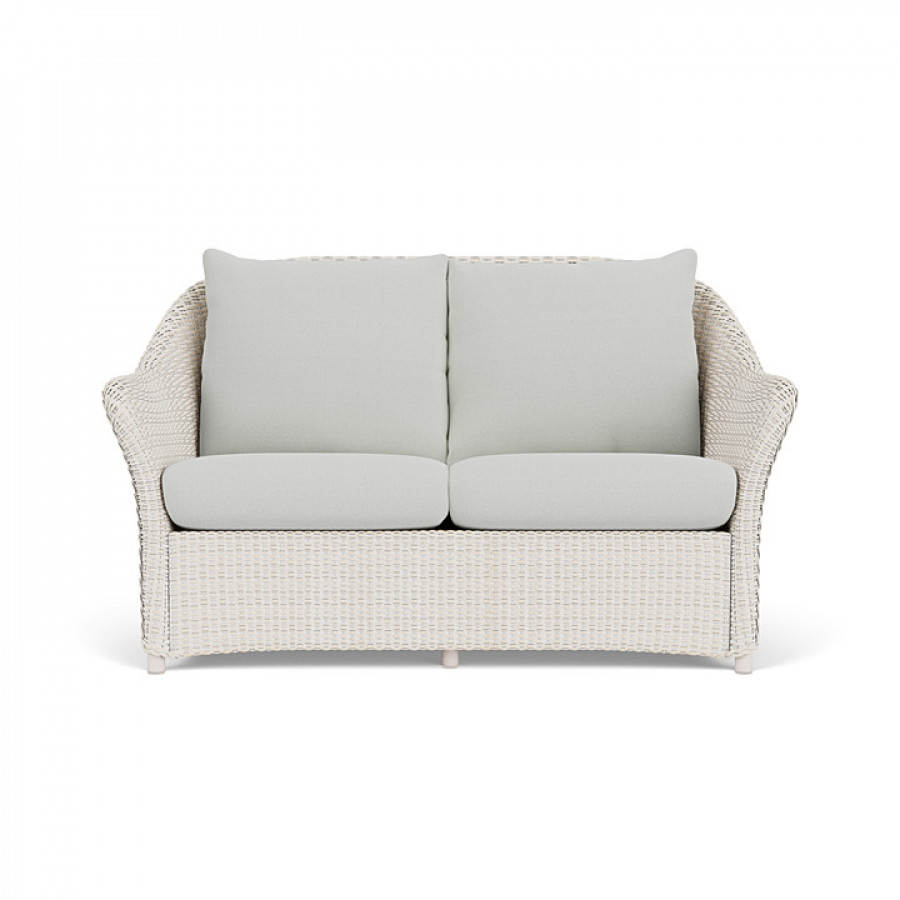 Lloyd Flanders™ Weekend Retreat Loveseat - Antique White, Loveboat Mint