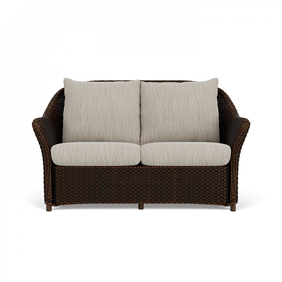 Lloyd Flanders™ Weekend Retreat Loveseat - Mink, Callen Celadon
