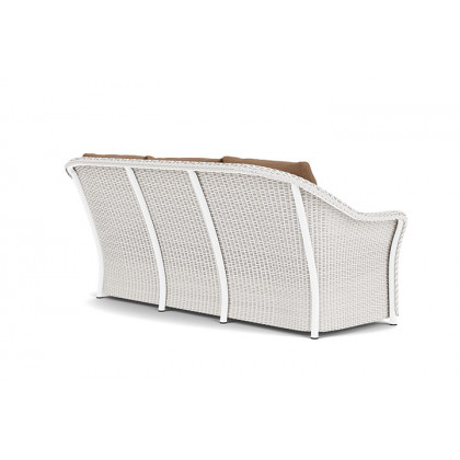 Lloyd Flanders™ Weekend Retreat Sofa - White, Canvas Natural