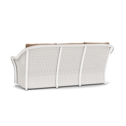 Lloyd Flanders™ Weekend Retreat Sofa - White, Canvas Natural