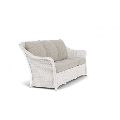 Lloyd Flanders™ Weekend Retreat Sofa - White, Callen Celadon