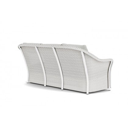 Lloyd Flanders™ Weekend Retreat Sofa - Matte White, Loveboat Mint