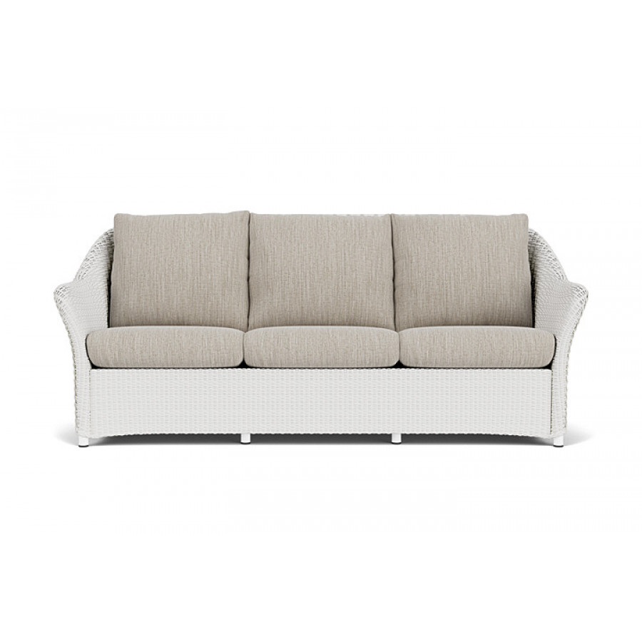 Lloyd Flanders™ Weekend Retreat Sofa - Matte White, Callen Celadon