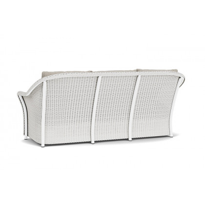 Lloyd Flanders™ Weekend Retreat Sofa - Matte White, Callen Celadon