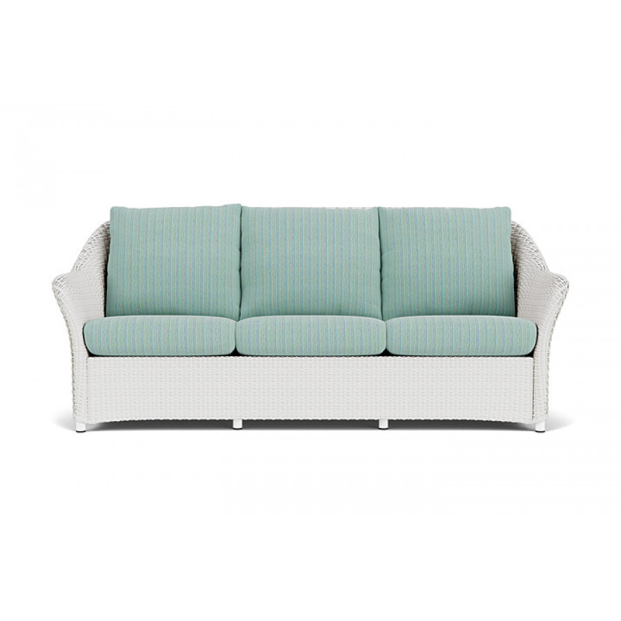 Lloyd Flanders™ Weekend Retreat Sofa - Matte White, Unearth Dew