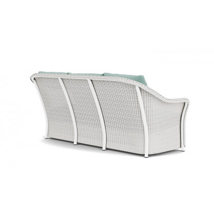 Lloyd Flanders™ Weekend Retreat Sofa - Matte White, Unearth Dew