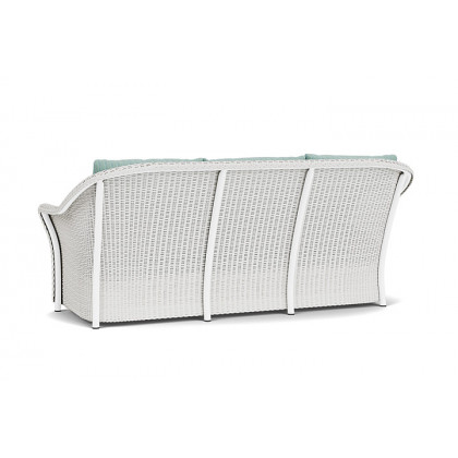 Lloyd Flanders™ Weekend Retreat Sofa - Matte White, Unearth Dew