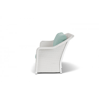 Lloyd Flanders™ Weekend Retreat Sofa - Matte White, Unearth Dew