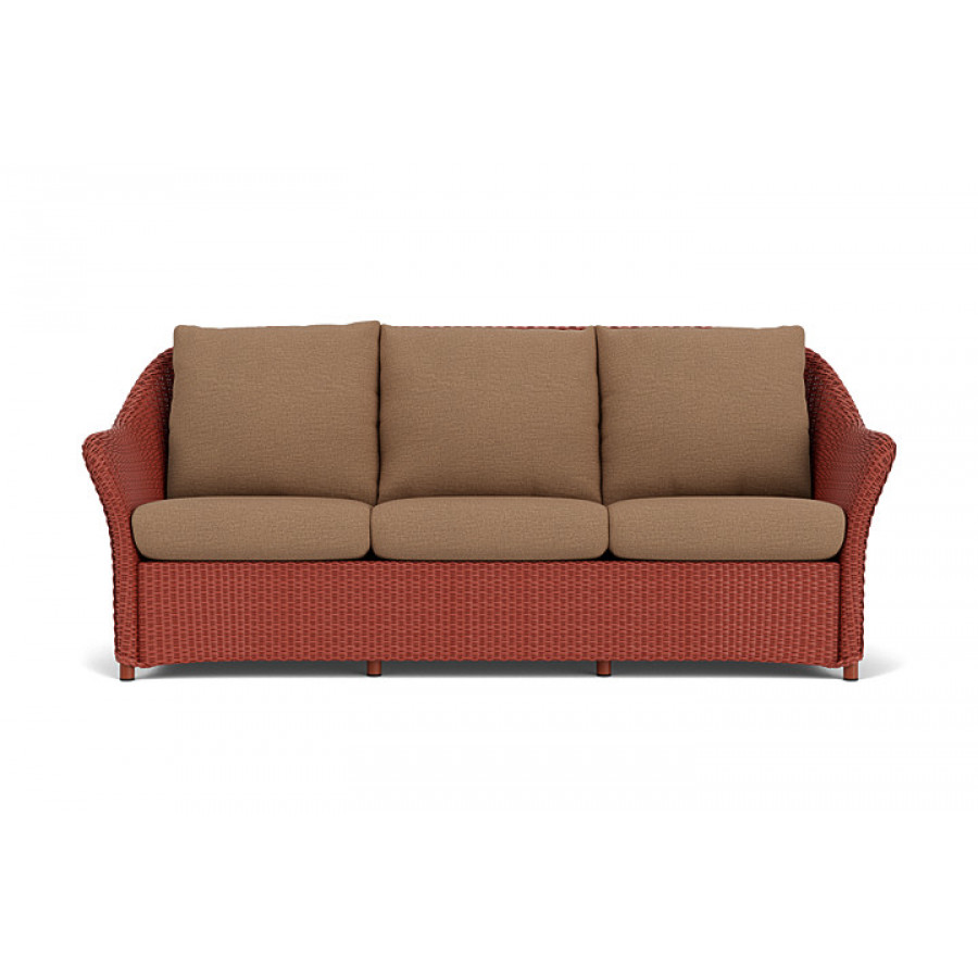 Lloyd Flanders™ Weekend Retreat Sofa - Terracotta, Canvas Natural