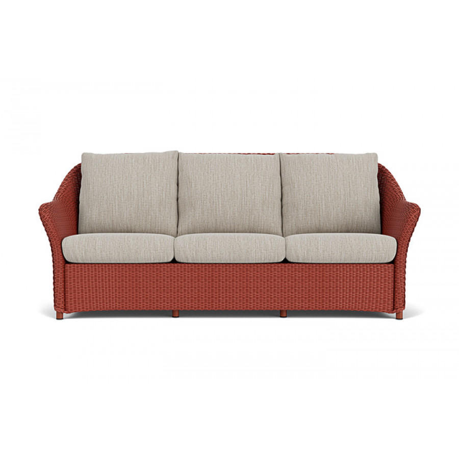 Lloyd Flanders™ Weekend Retreat Sofa - Terracotta, Callen Celadon