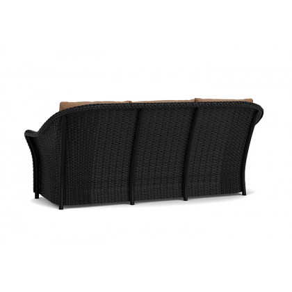 Lloyd Flanders™ Weekend Retreat Sofa - Ebony, Canvas Natural