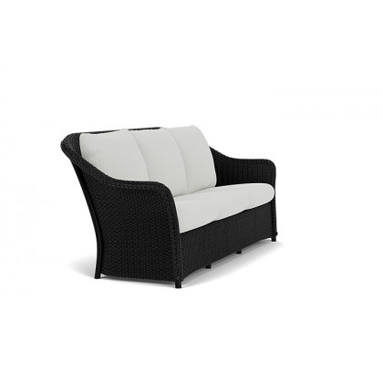 Lloyd Flanders™ Weekend Retreat Sofa - Ebony, Loveboat Mint
